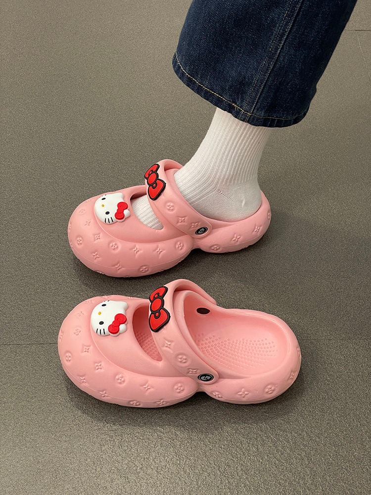 Hello Kitty Clogs – Comfy Slip-On Summer Slipper