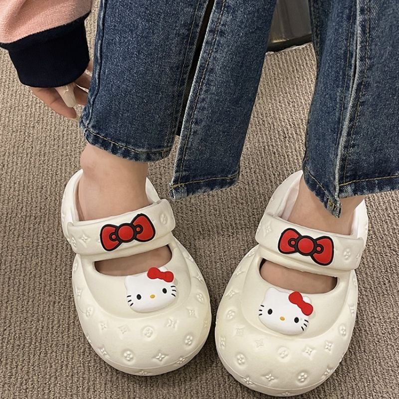 Hello Kitty Clogs – Comfy Slip-On Summer Slipper